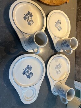 *RARE* Pfaltzgraff Yorktown Snack Plates and mugs